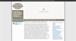 Desktop Screenshot of diversifiedtreatmentalternatives.com